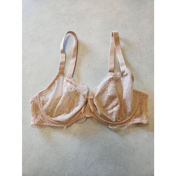 Freya Fancies Underwire Plunge Bra Size 32DD AA1011 - Picture 1 of 3